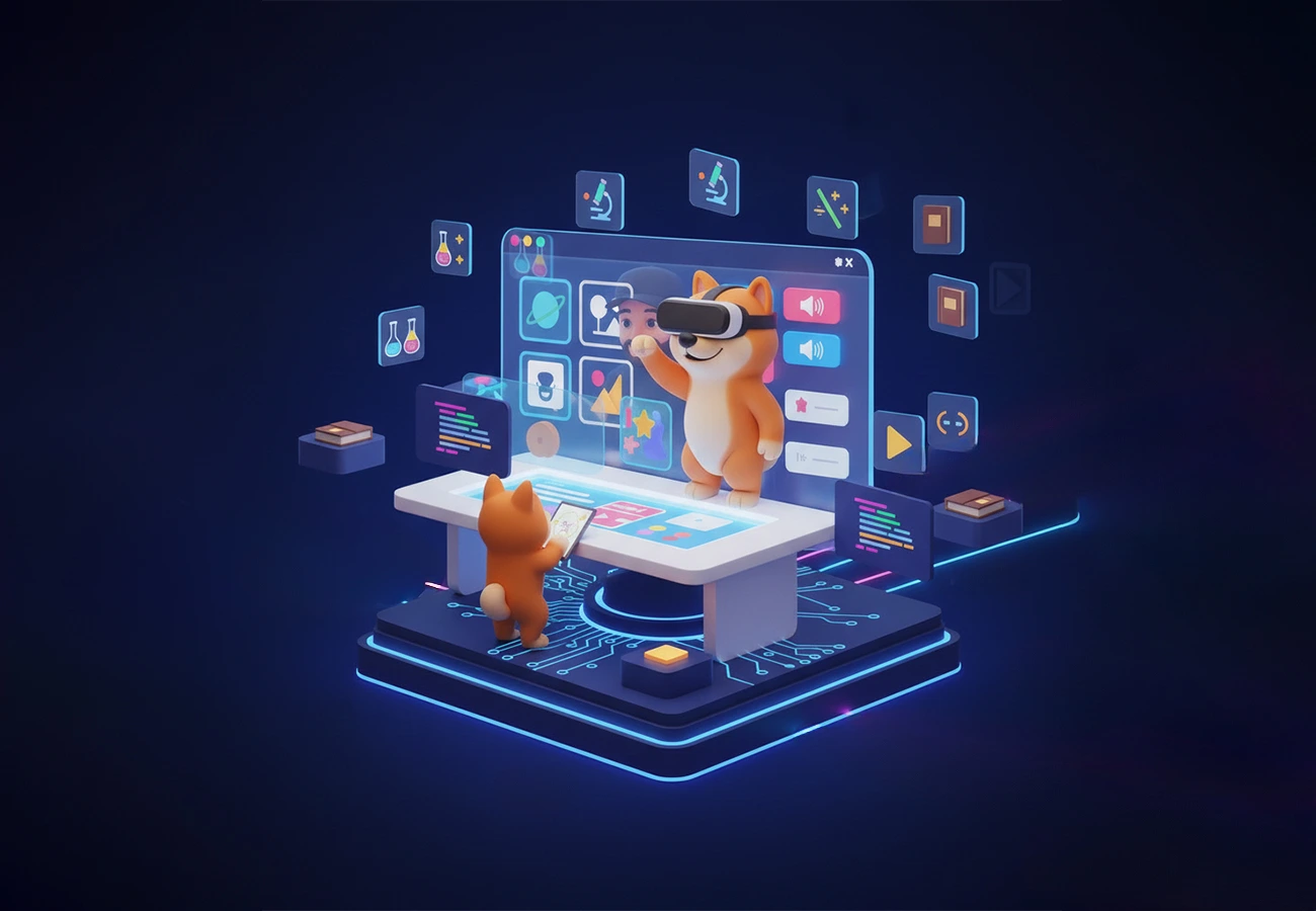 Interaktivní cvičení - ukázka práce