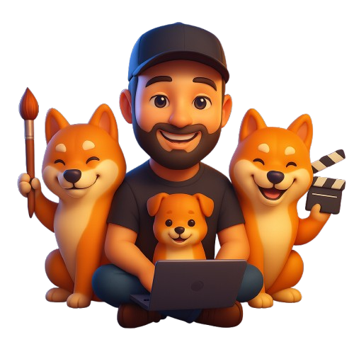 Profilová fotka LE Artist - webový vývojář a grafický designér z Ostravy s třemi psy